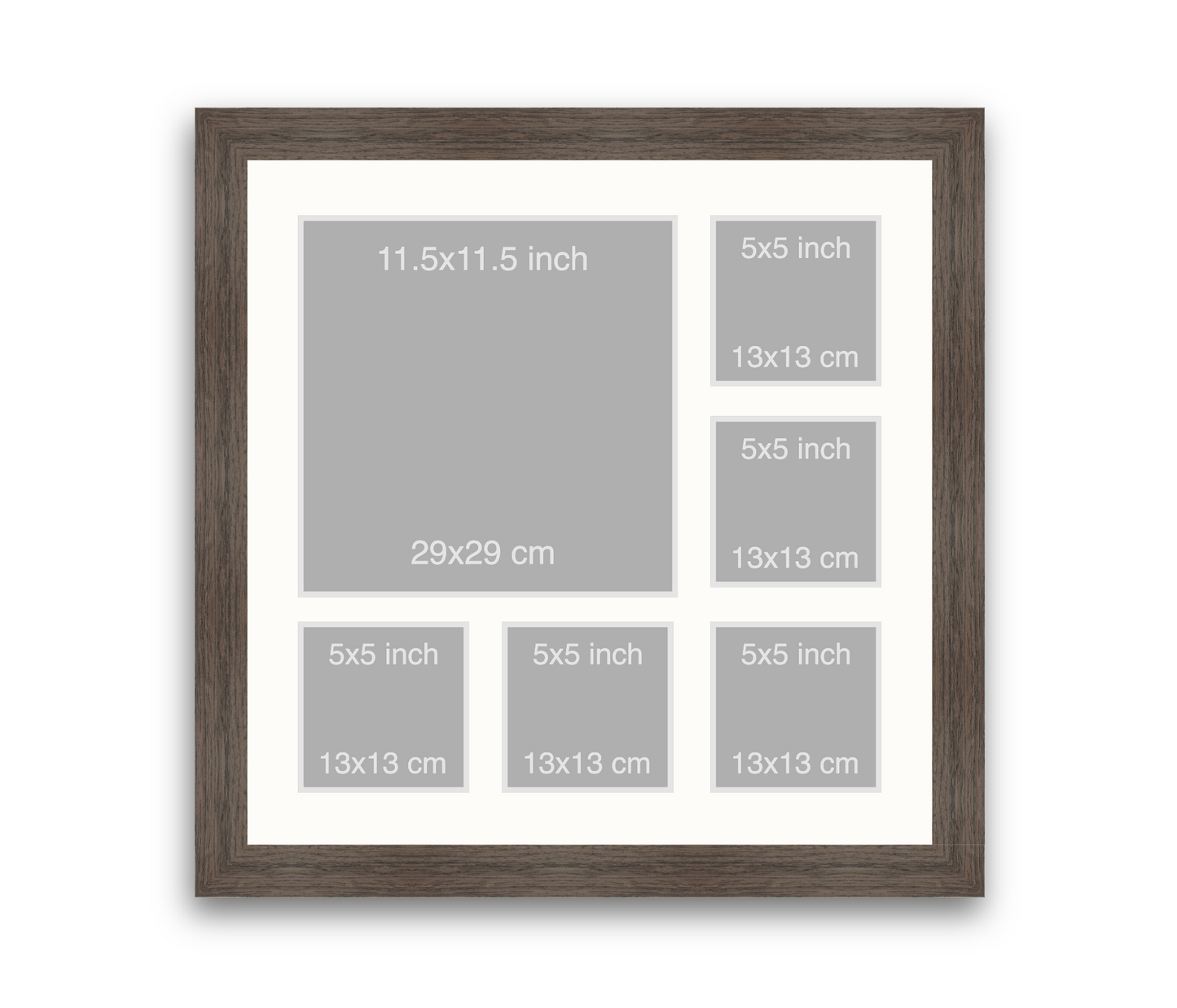 Denby reverse | 40mm Loft moulding - Overall size: 60x60cm