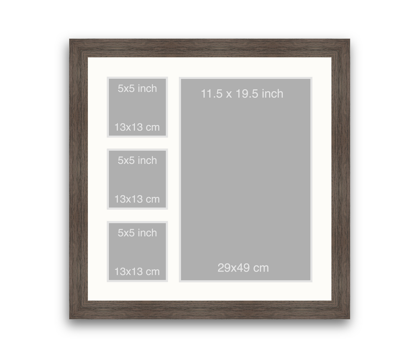 Silkstone | 40mm Loft moulding - Overall size: 60x60cm