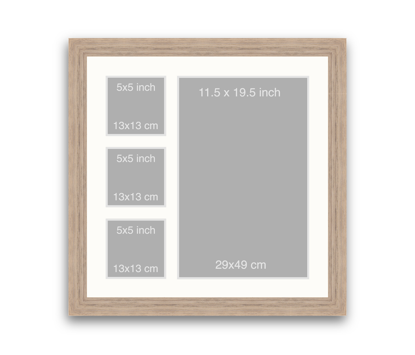 Silkstone | 40mm Loft moulding - Overall size: 60x60cm