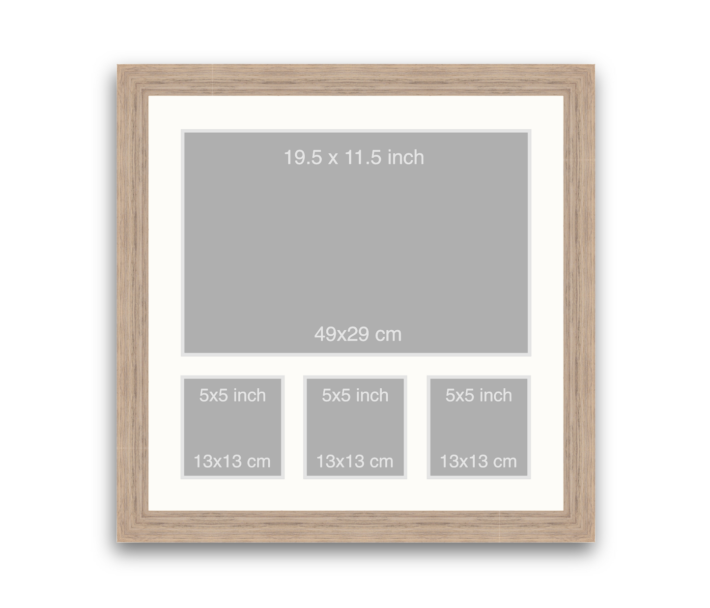 Beaumont | 40mm Loft moulding - Overall size: 60x60cm