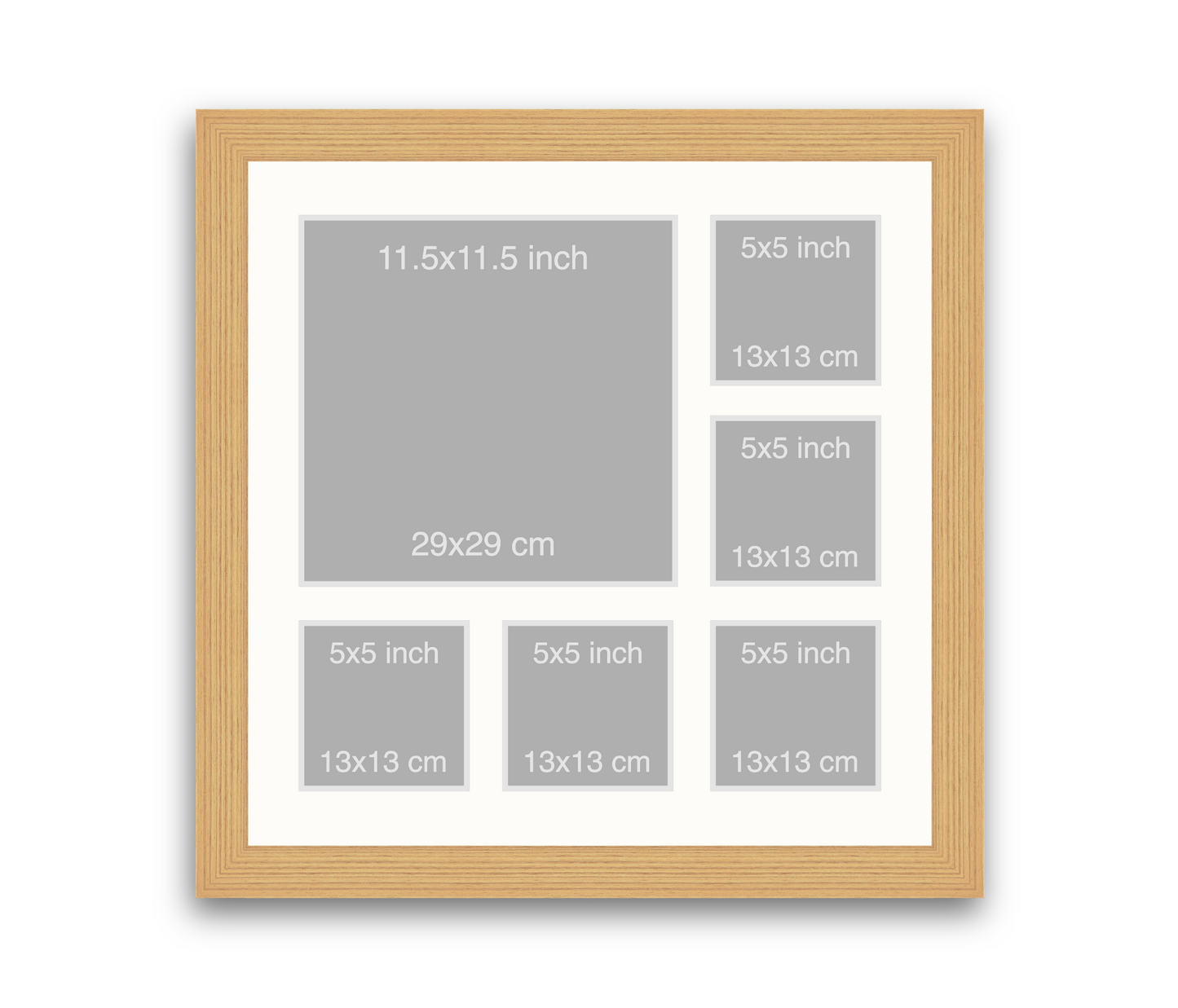 Denby reverse | 40mm Loft moulding - Overall size: 60x60cm