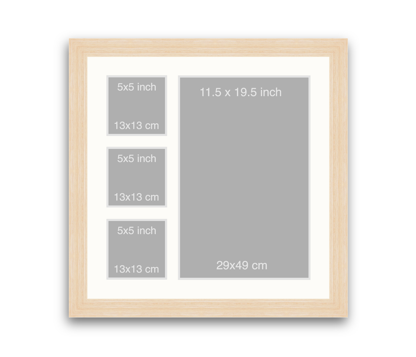 Silkstone | 40mm Loft moulding - Overall size: 60x60cm