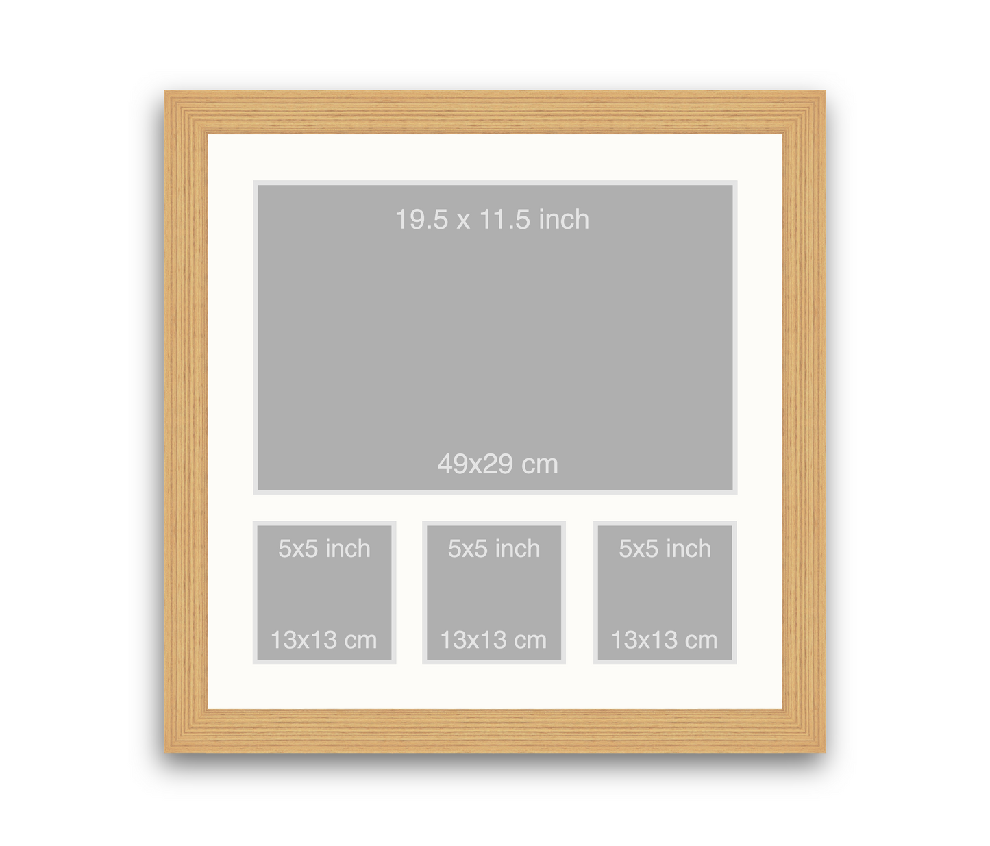Beaumont | 40mm Loft moulding - Overall size: 60x60cm
