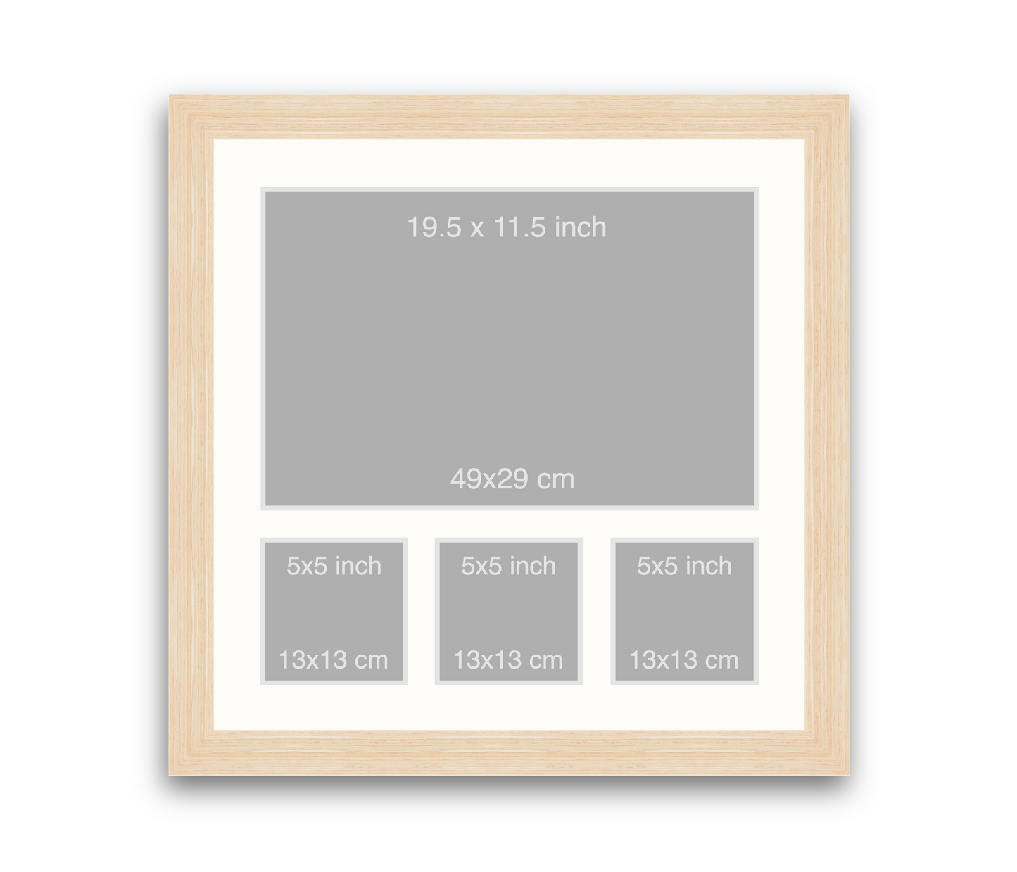 Beaumont | 40mm Loft moulding - Overall size: 60x60cm