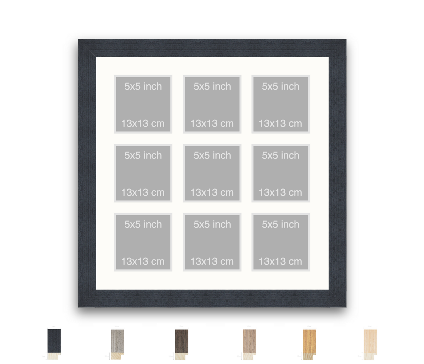 Daleswood | 40mm Loft moulding - Overall size: 60x60cm