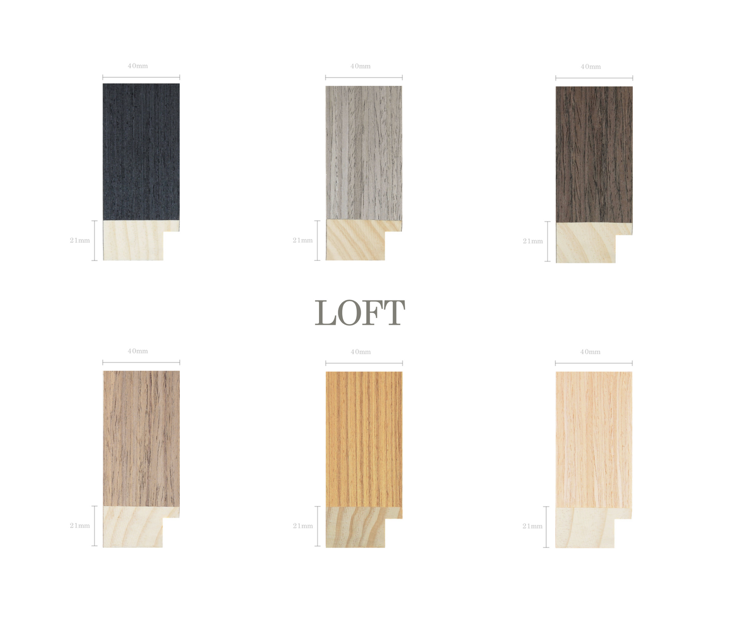 Denby | 40mm Loft moulding - Overall size: 60x60cm