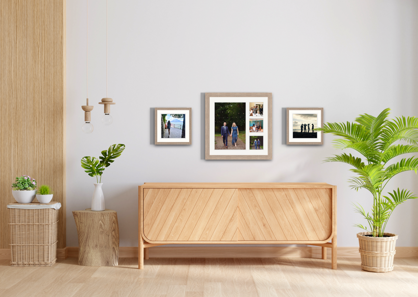 Silkstone reverse | 40mm Loft moulding - Overall size: 60x60cm