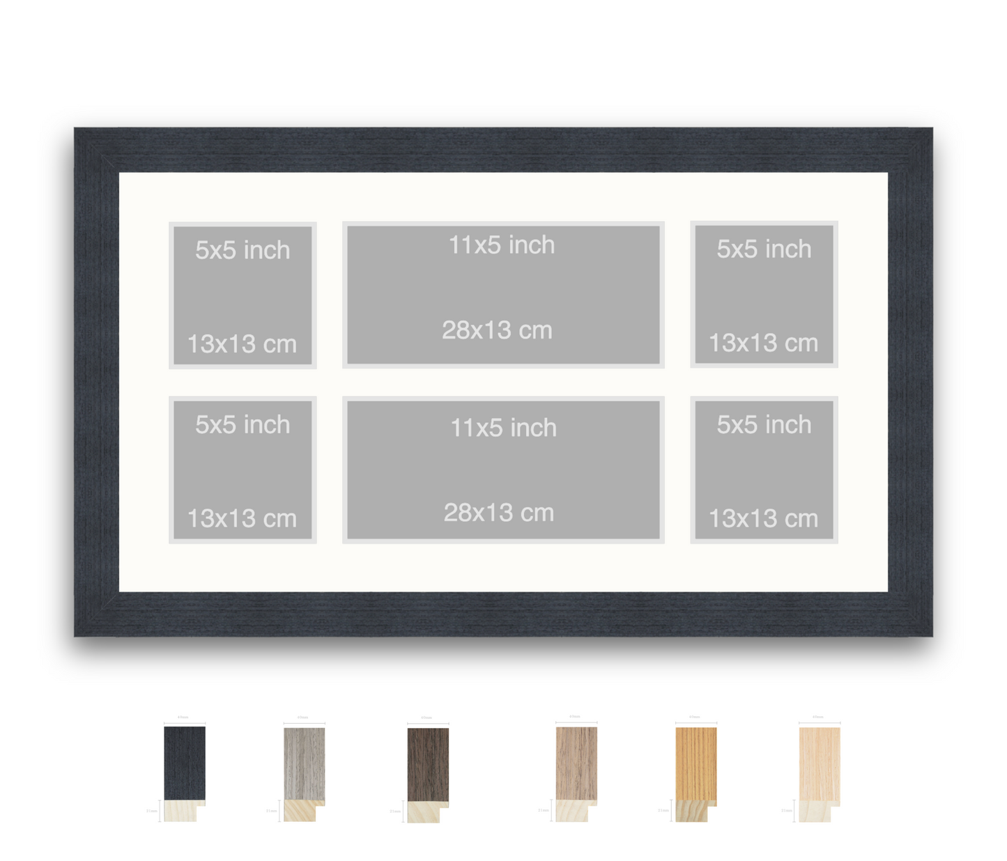 Ingbirchworth | 40mm Loft moulding - Overall size: 80x50cm