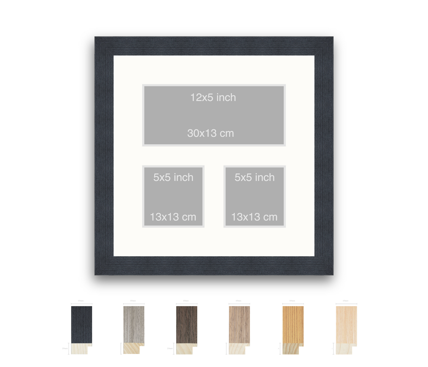 Ewden | 40mm Loft moulding - Overall size: 50x50cm