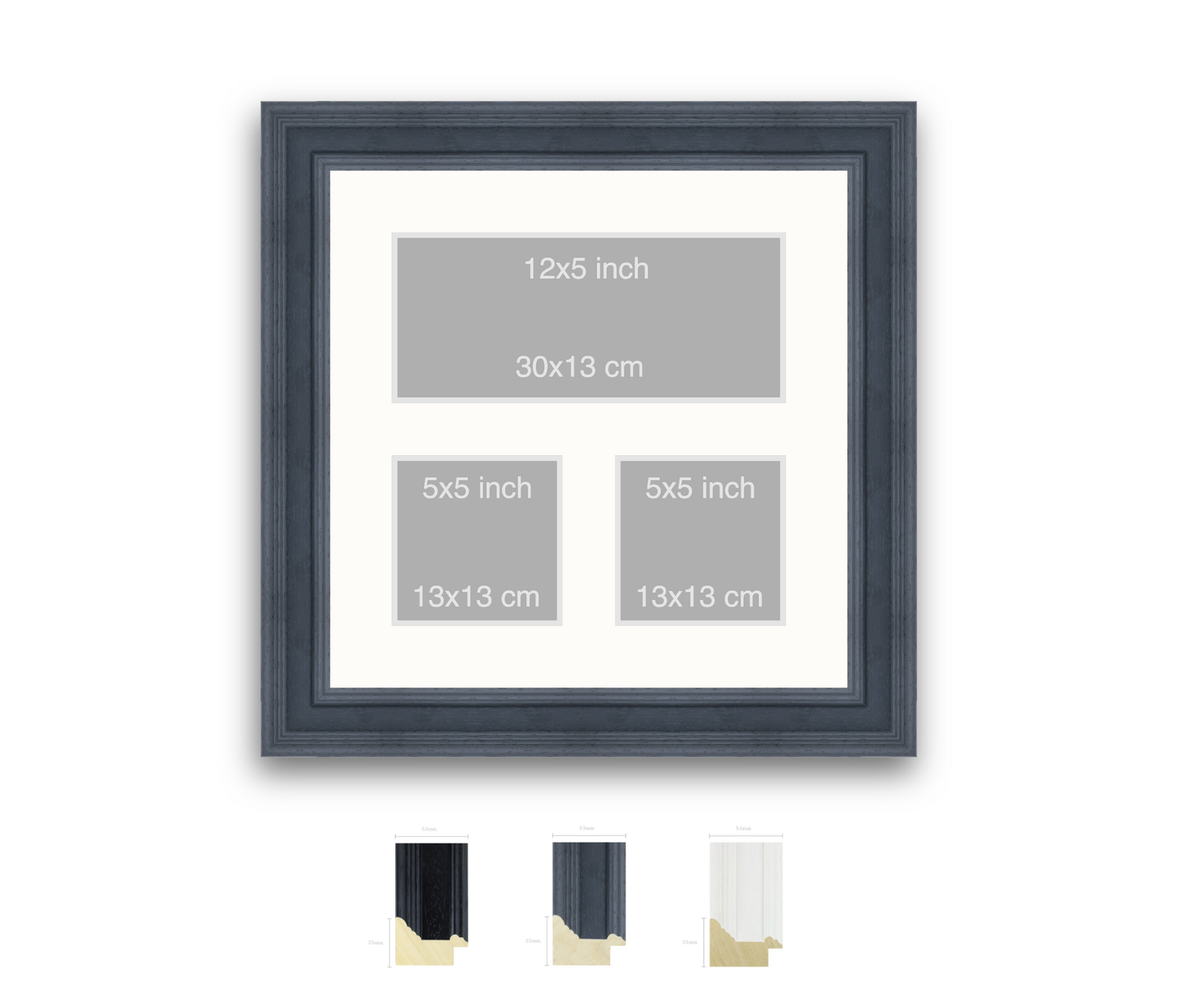 Ewden | 53mm Fletcher moulding - Overall size: 50x50cm