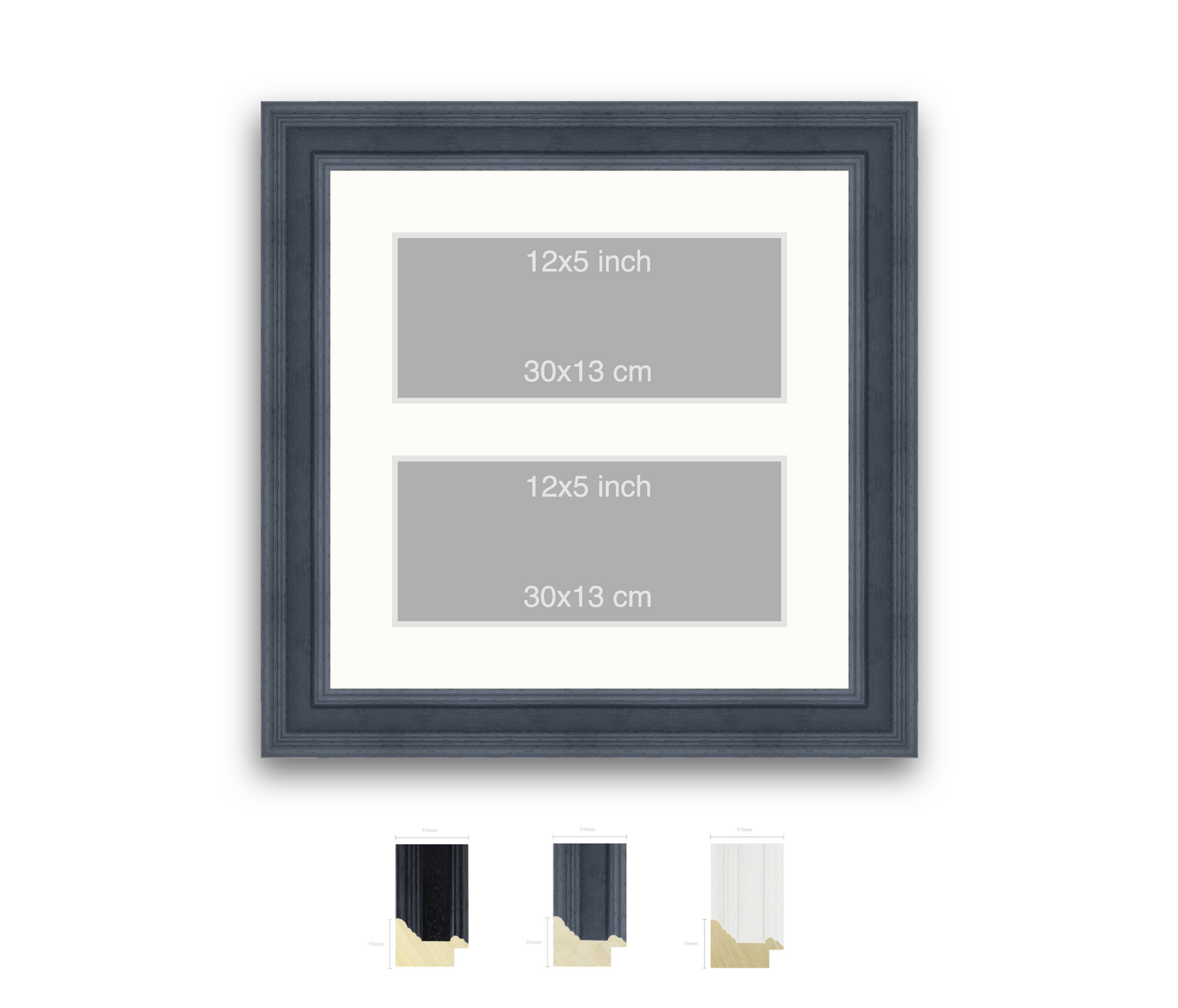 Langsett | 53mm Fletcher moulding - Overall size: 50x50cm