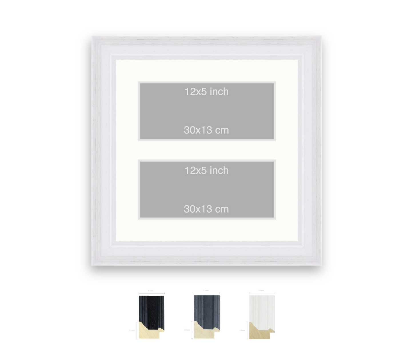 Langsett | 53mm Fletcher moulding - Overall size: 50x50cm