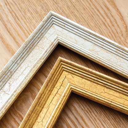 FLETCHER | 30mm Gold, Wood Frame