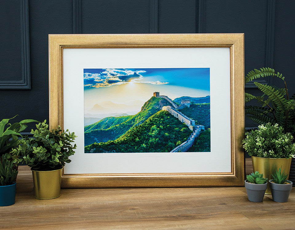 RICHMOND | 20mm Gold, Wood Frame