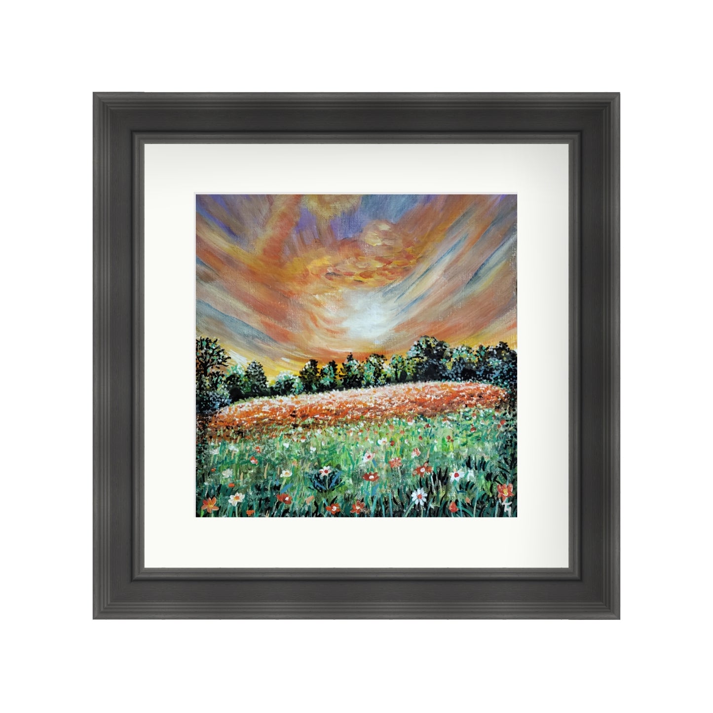 Blaze of Wild Flowers