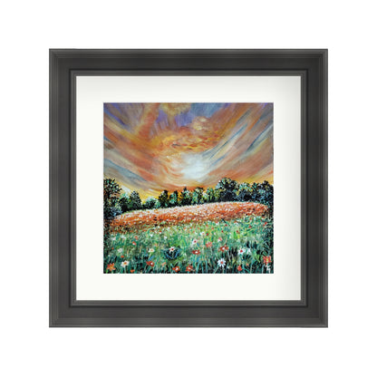 Blaze of Wild Flowers
