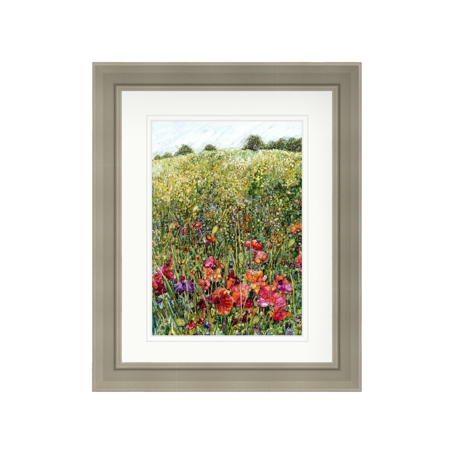 Poppy Field - Portrait