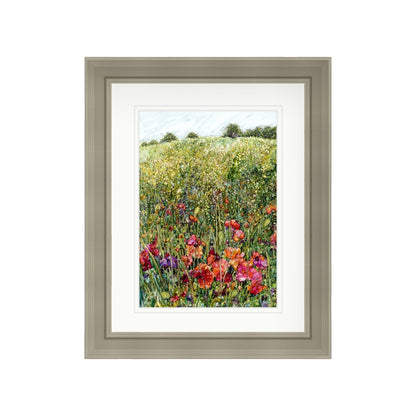 Poppy Field - Portrait