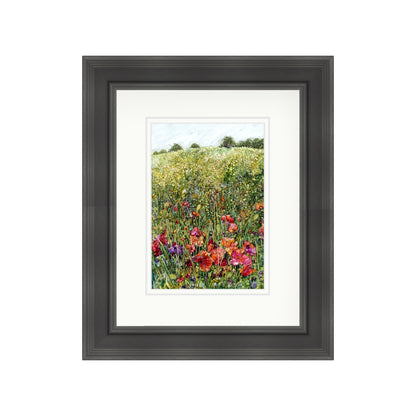 Poppy Field - Portrait