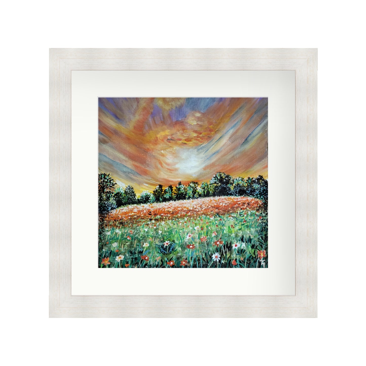 Blaze of Wild Flowers