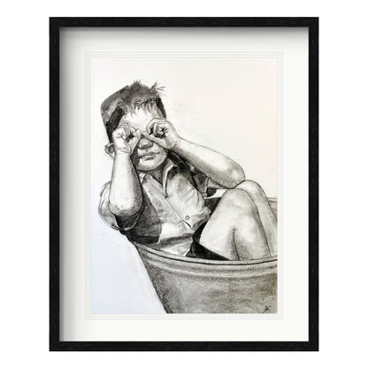 Boy in Tin Bath