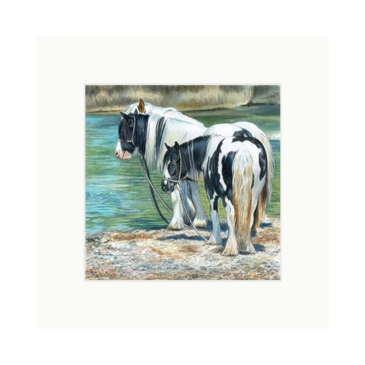 Cooling Off by the River Eden