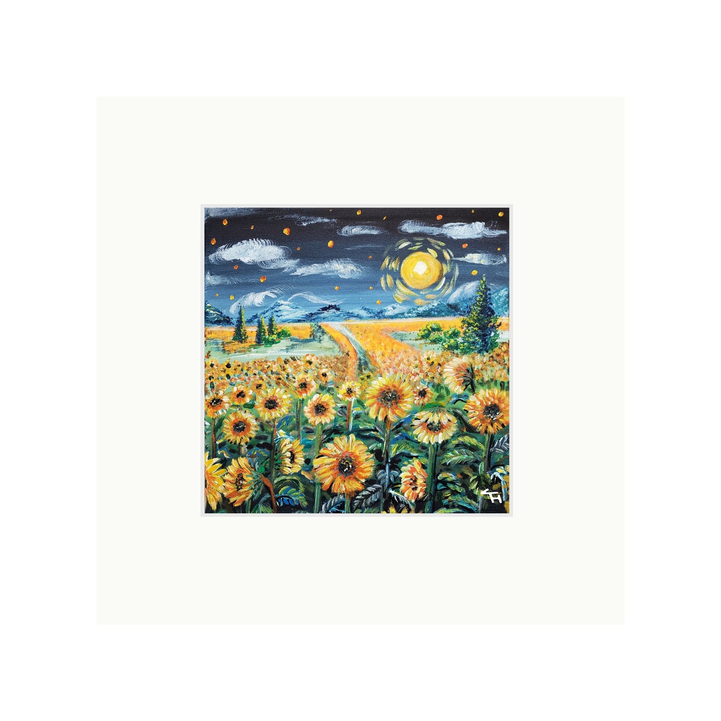 VG Inspired Sunflower Field