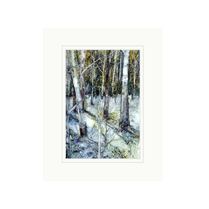 Landscape with White Birch