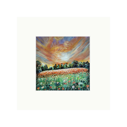 Blaze of Wild Flowers