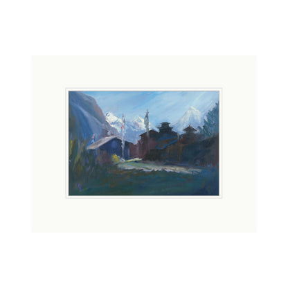 Mount Himalchuli Lihi Gorkha, Nepal