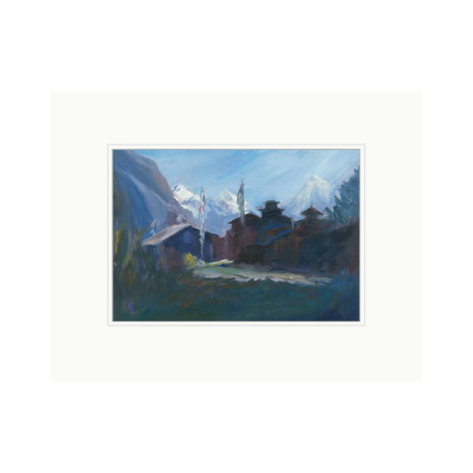 Mount Himalchuli Lihi Gorkha, Nepal