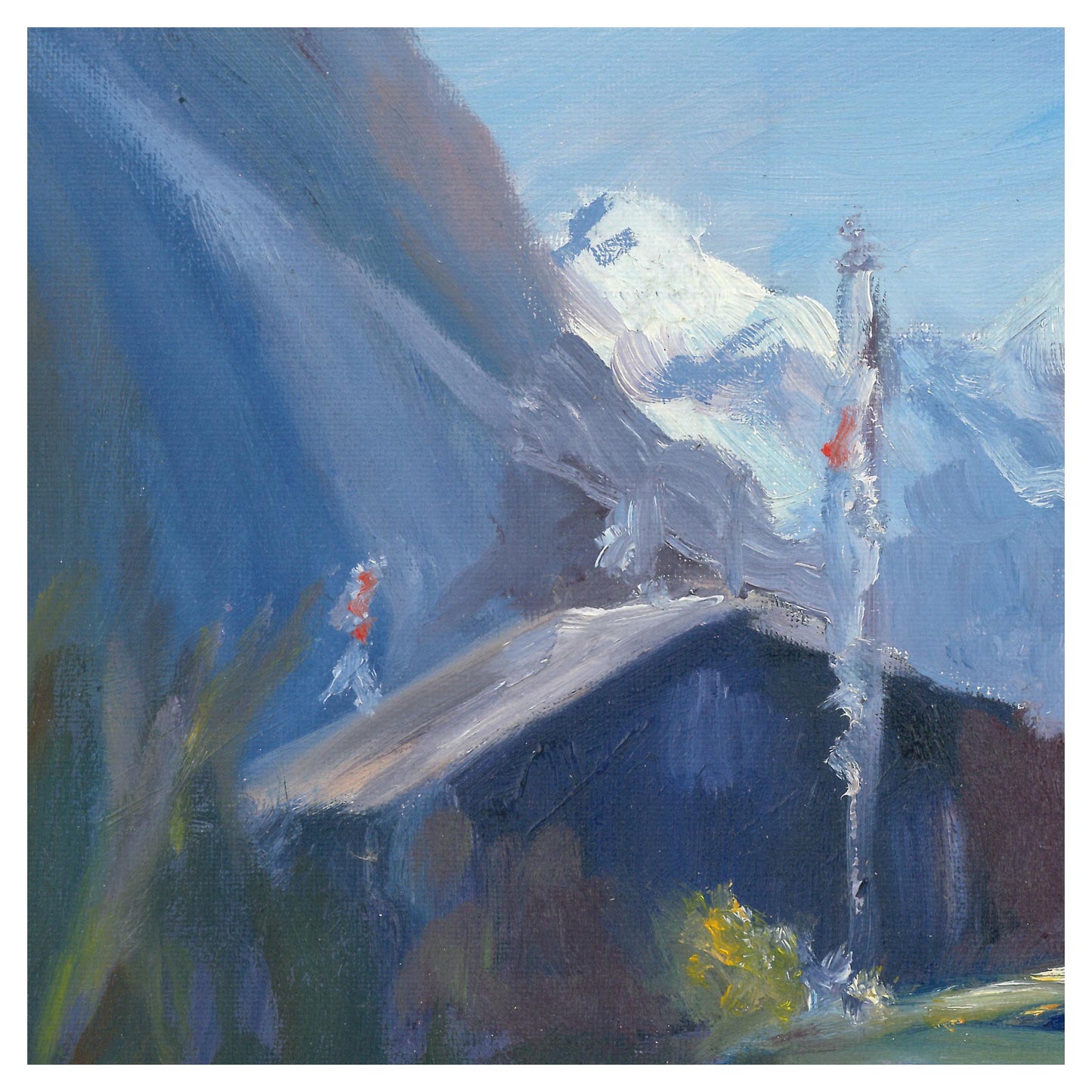 Mount Himalchuli Lihi Gorkha, Nepal