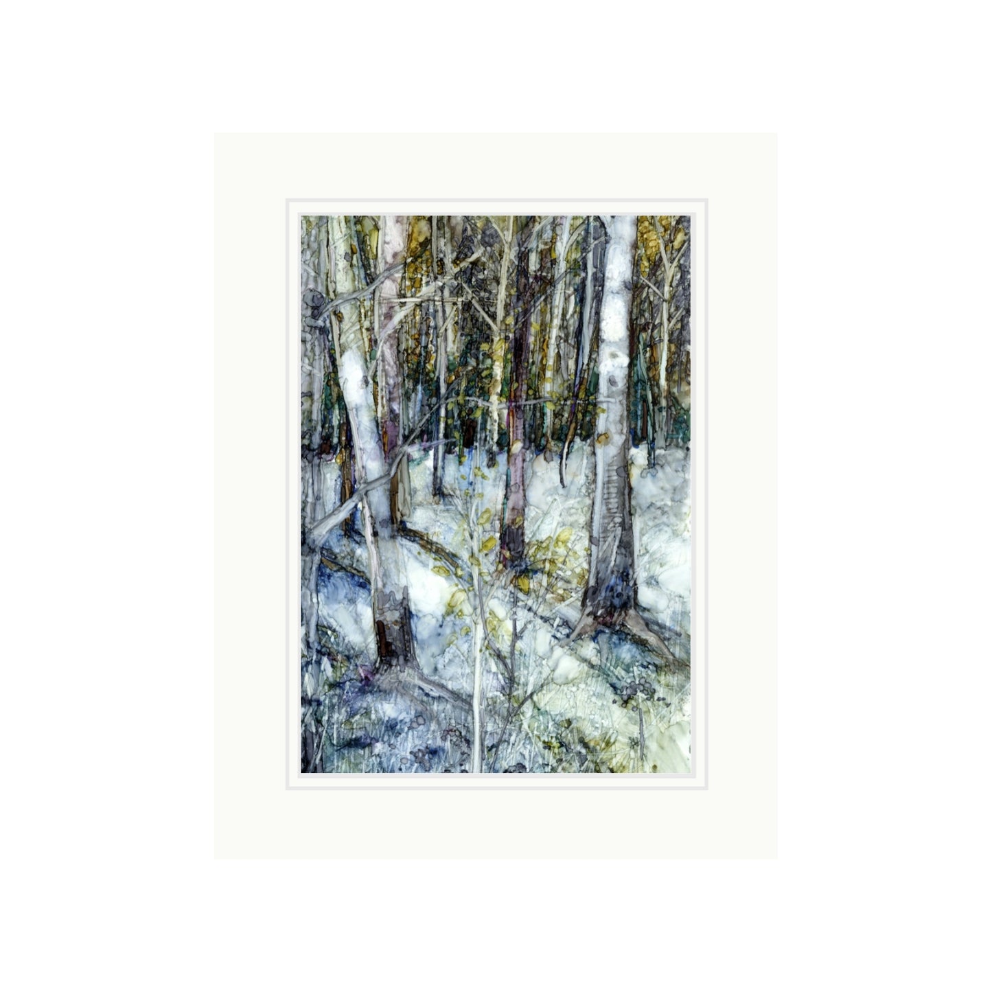 Landscape with White Birch