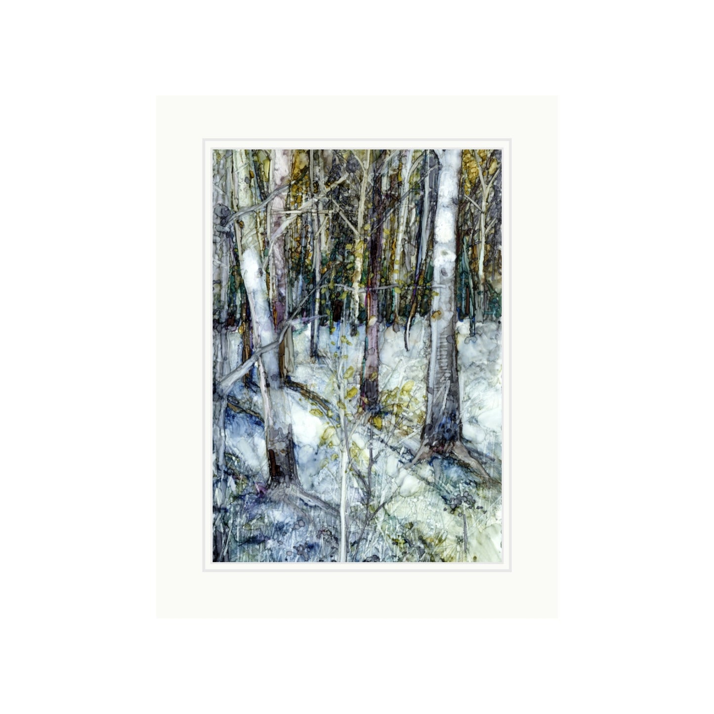 Landscape with White Birch