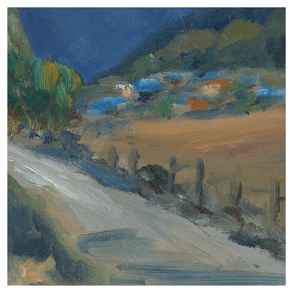 Lho Evening Light, North Gorkha, Nepal