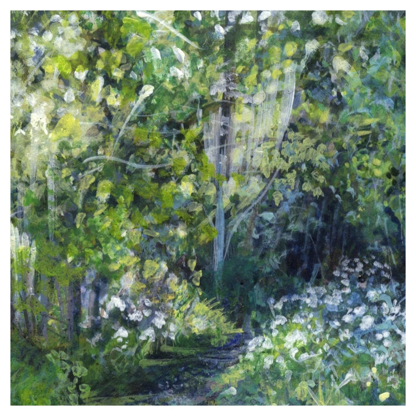 Dappled Lane - Portrait