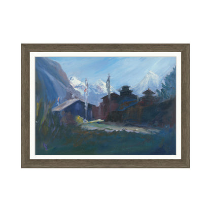 Mount Himalchuli Lihi Gorkha, Nepal