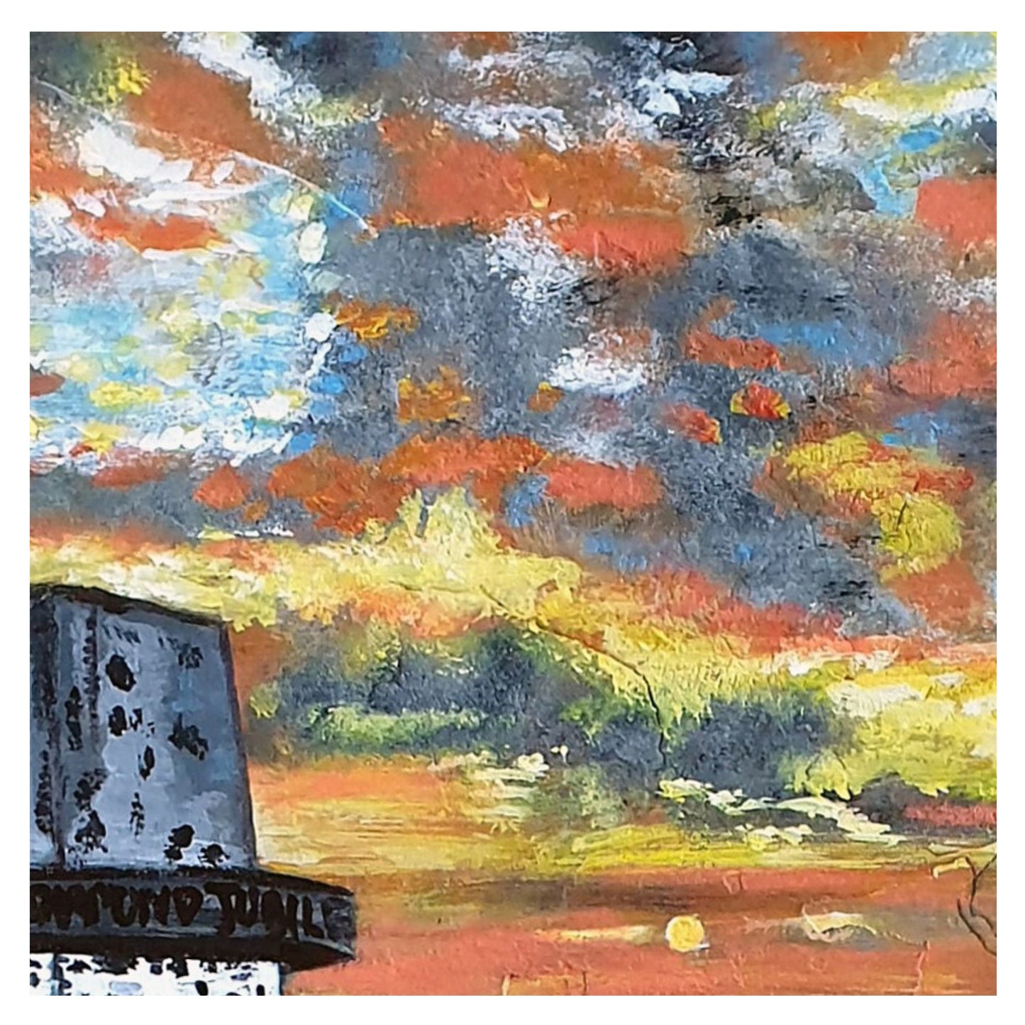 The trig point at Wolfstones Heights