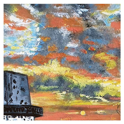 The trig point at Wolfstones Heights