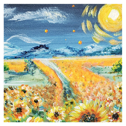 VG Inspired Sunflower Field