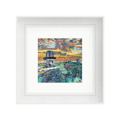 The trig point at Wolfstones Heights