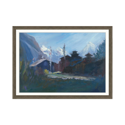 Mount Himalchuli Lihi Gorkha, Nepal