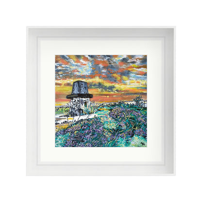 The trig point at Wolfstones Heights