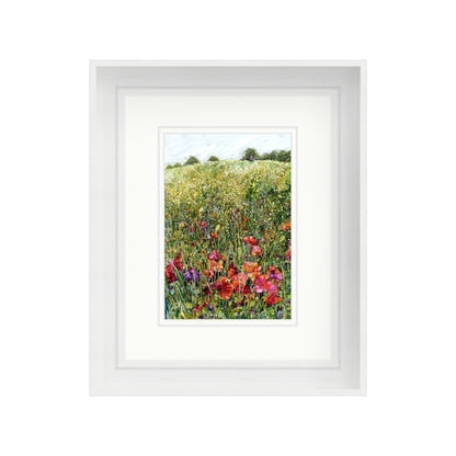 Poppy Field - Portrait