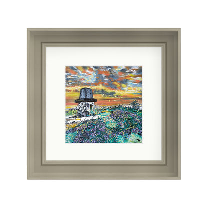 The trig point at Wolfstones Heights