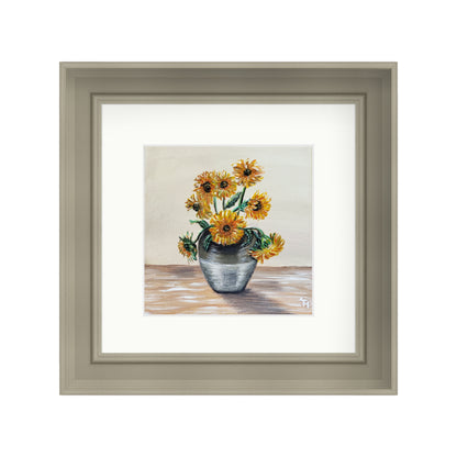 VG Inspired Sunflower Vase