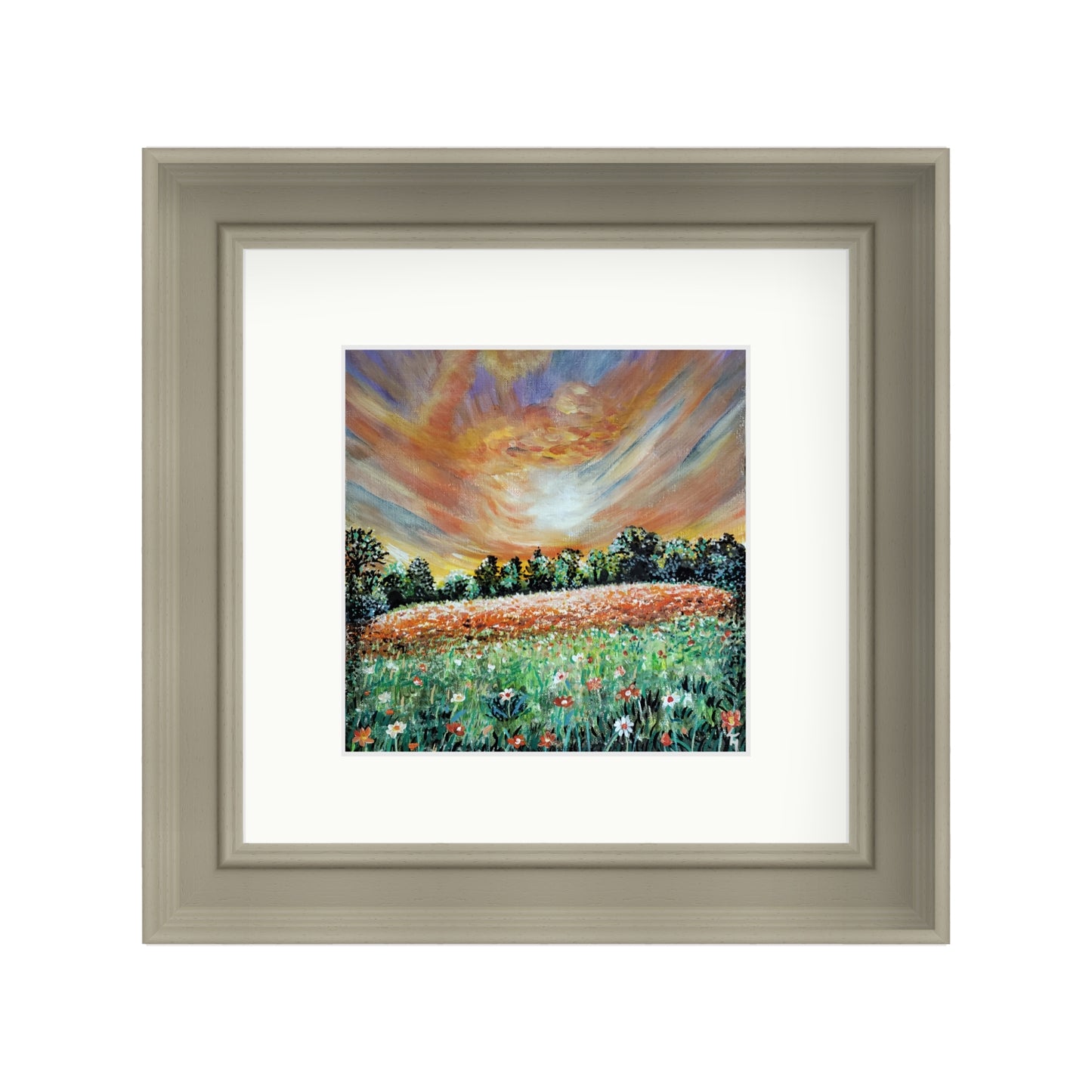 Blaze of Wild Flowers