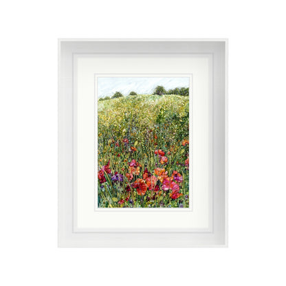 Poppy Field - Portrait