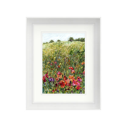 Poppy Field - Portrait