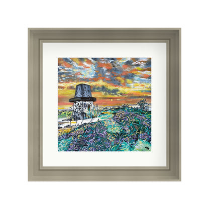 The trig point at Wolfstones Heights